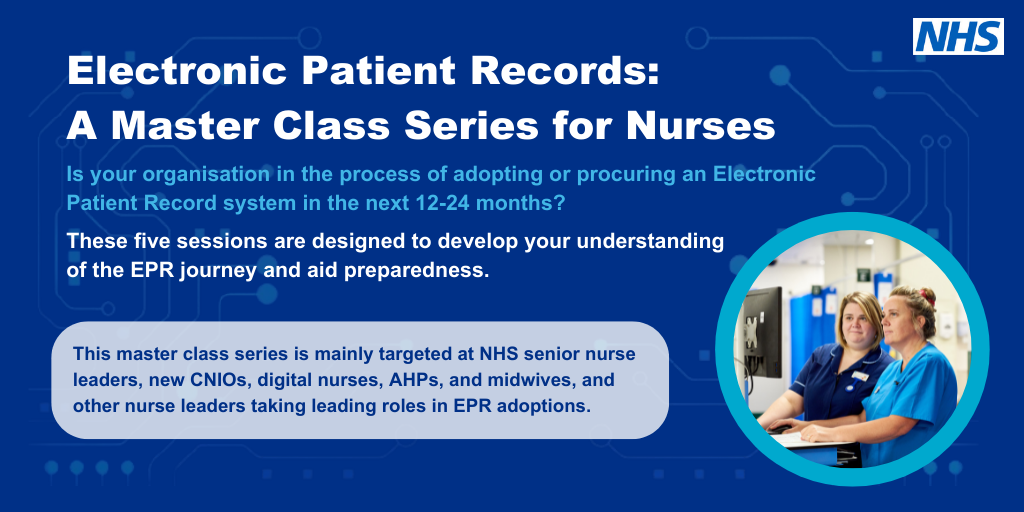 Electronic Patient Records Master Class Series Event Image
